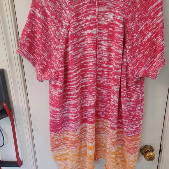 Lane Bryant Space Dye Short Sleeve Sweater in Size 22/24 - Picture 9 of 16